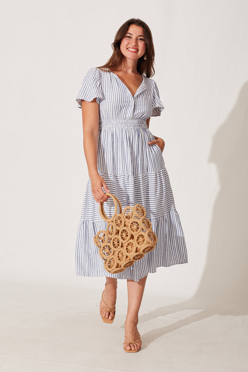 Hydra Springs Midi Dress