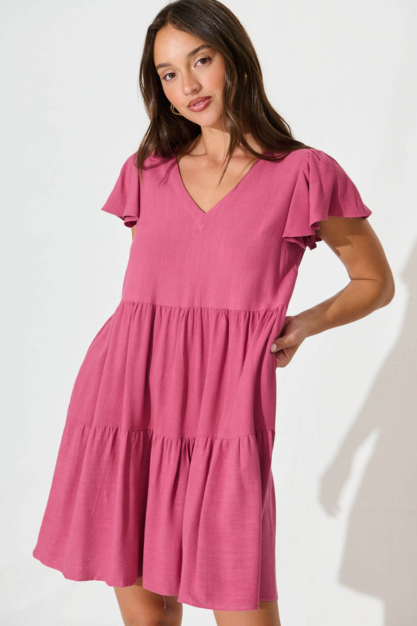 PHI PHI HEART SMOCK DRESS main image 1