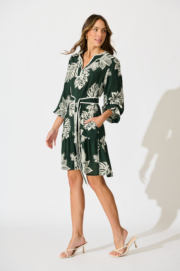 Lily White Emb Frock