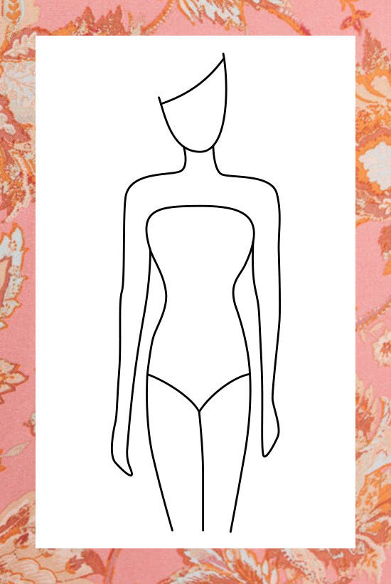 Inverted Triangle Body Type Silhouette