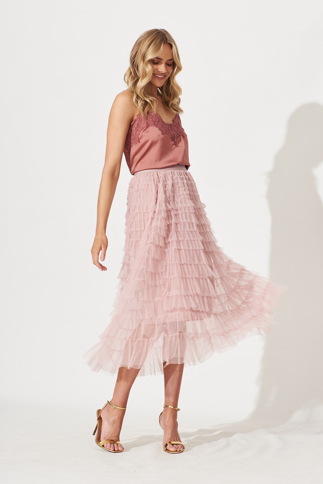 Maxi tulle skirt near me online