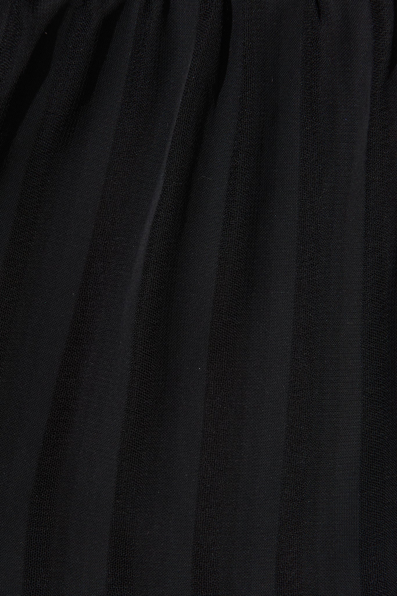 Modical Midi Dress In Black Chiffon – St Frock