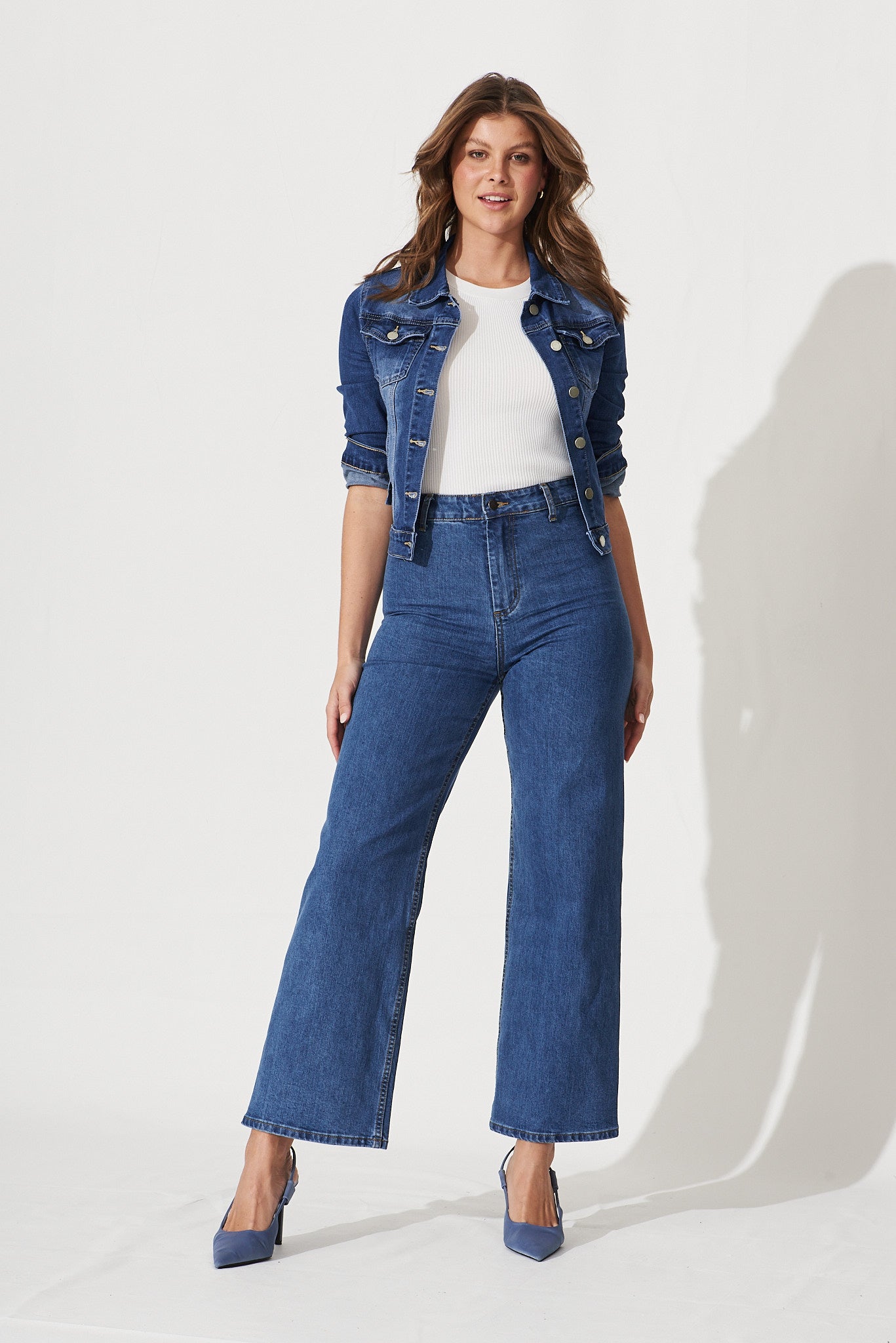 New Order Denim Jacket in Indigo St Frock