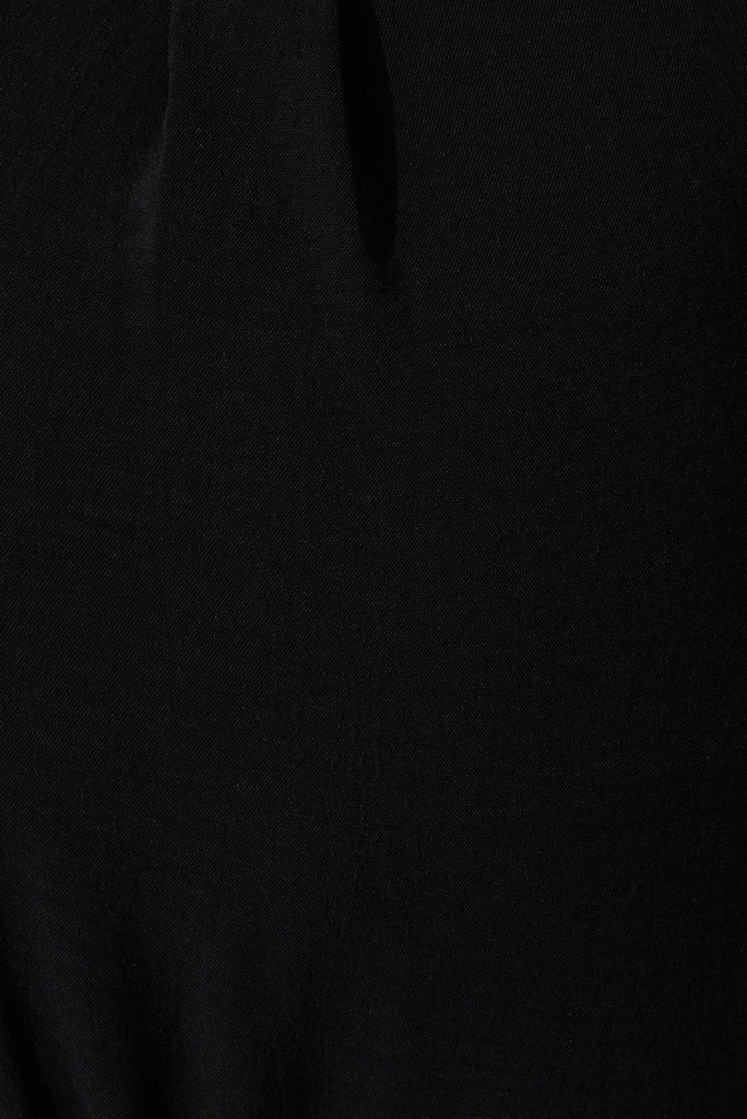 Jenny Jumpsuit In Black - fabric