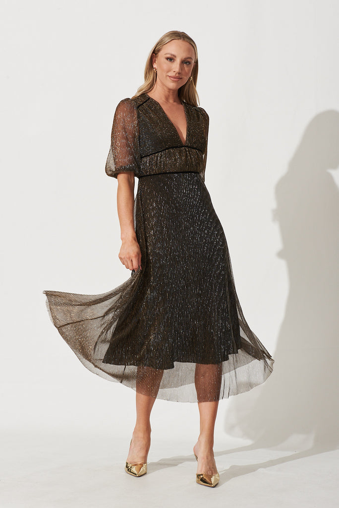 Coast monroe lurex maxi dress hotsell