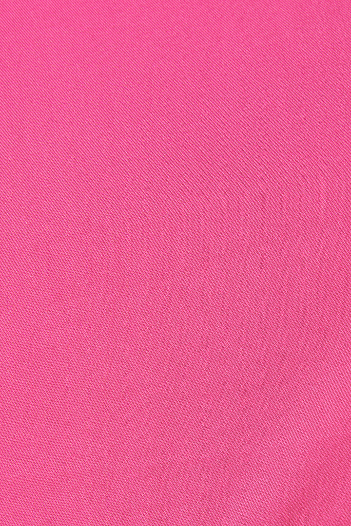 Altamura Top In Hot Pink - fabric