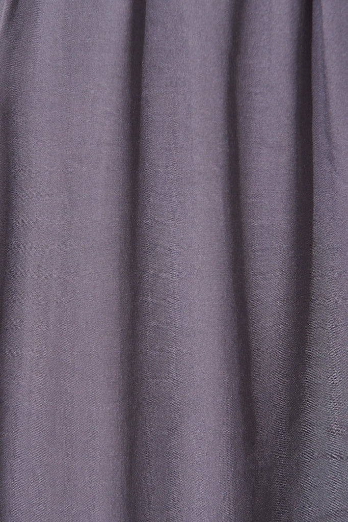 Gabby Lounge Pants In Slate Grey - fabric