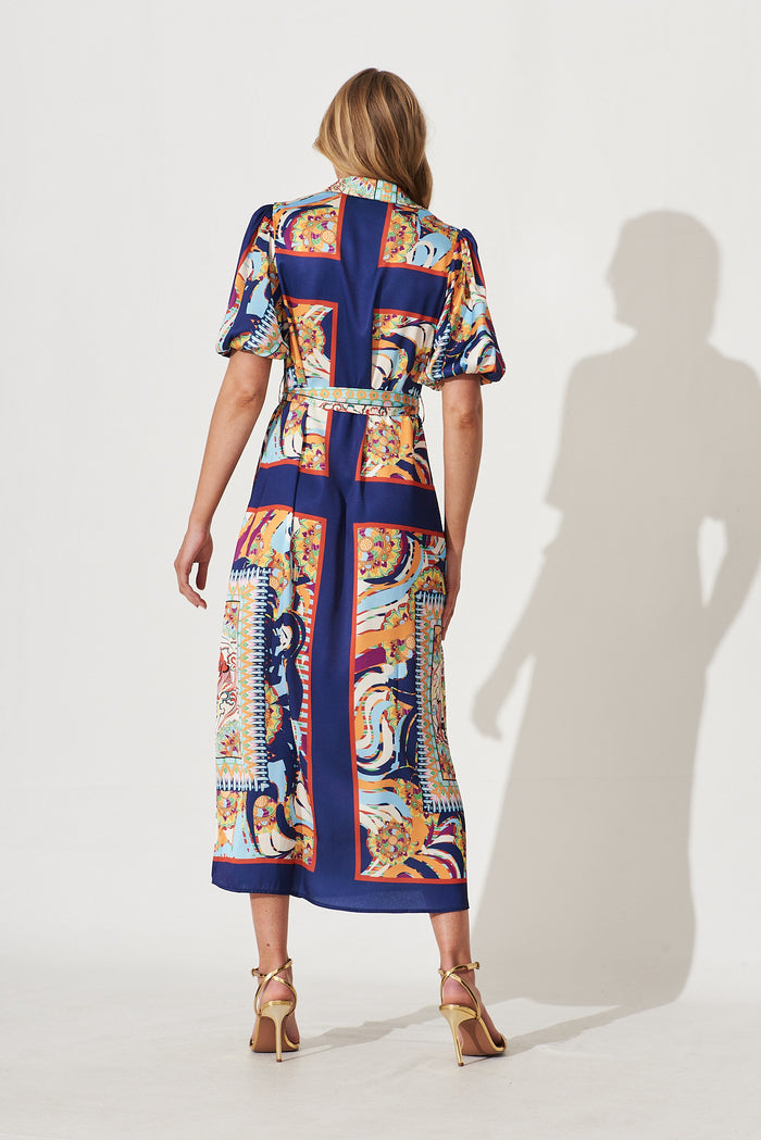 gabriella satin maxi shirt dress Gabriella Silk Shirt Dress Brandy Brown