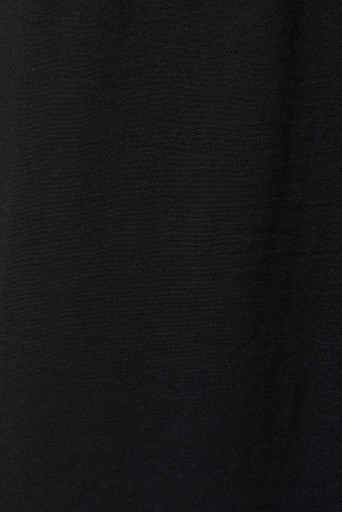 Romina Pant In Black - fabric