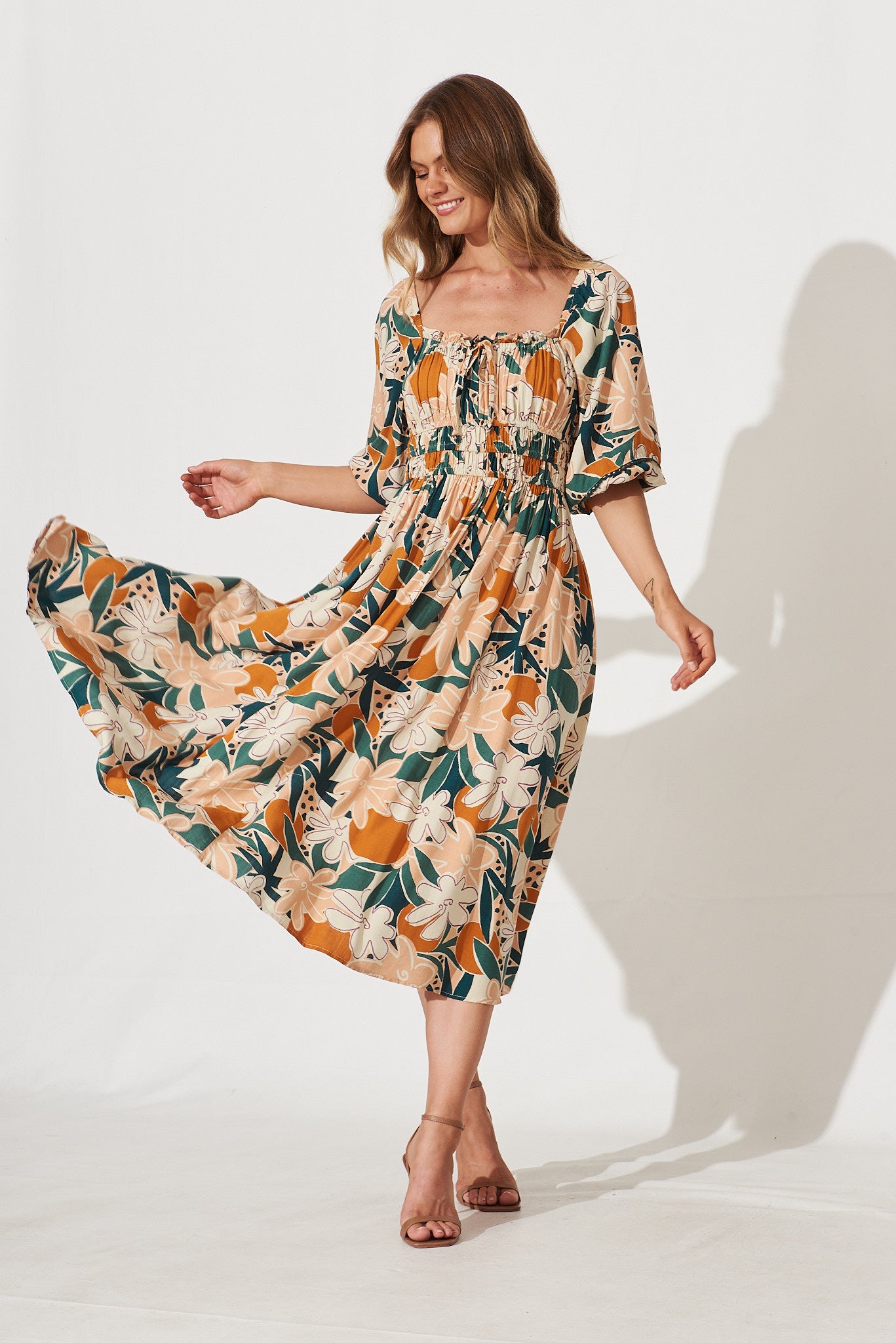 Rayon dress discount