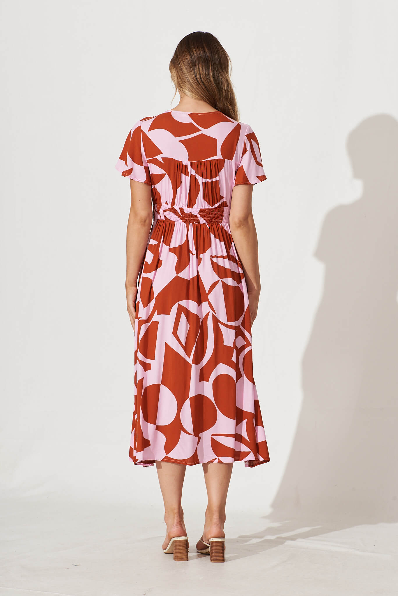 Anthea short sleeve midi dress deals