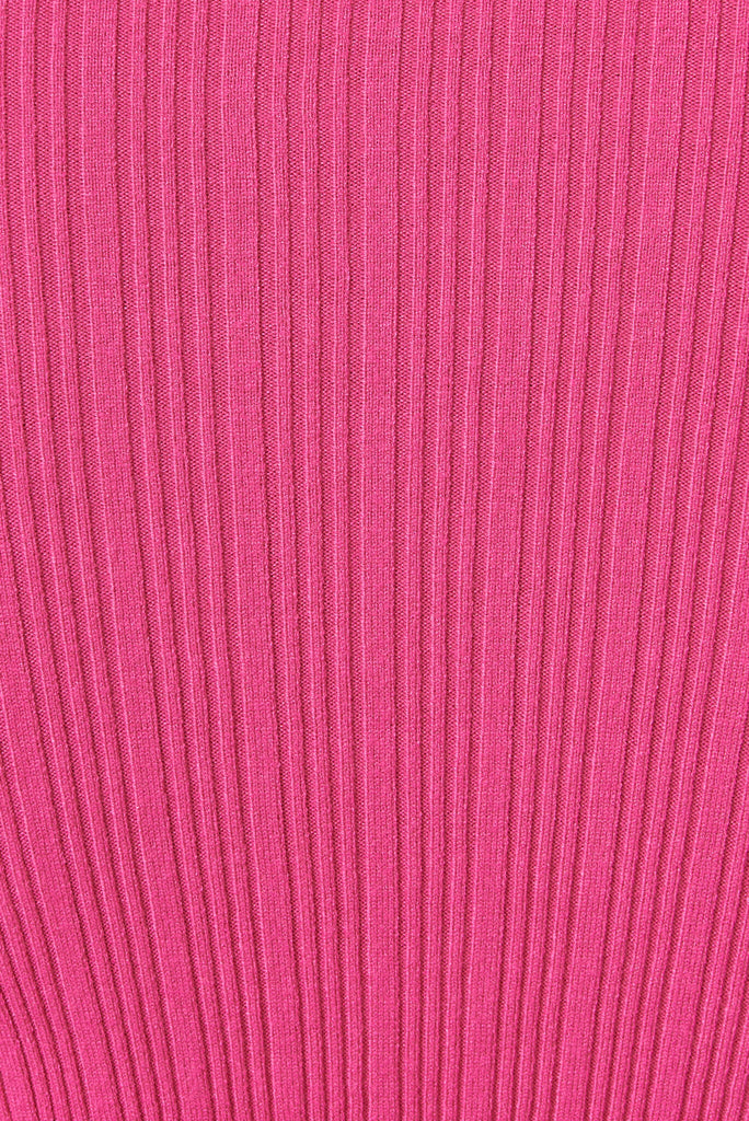 Lavant Midi Dress In Pink - fabric