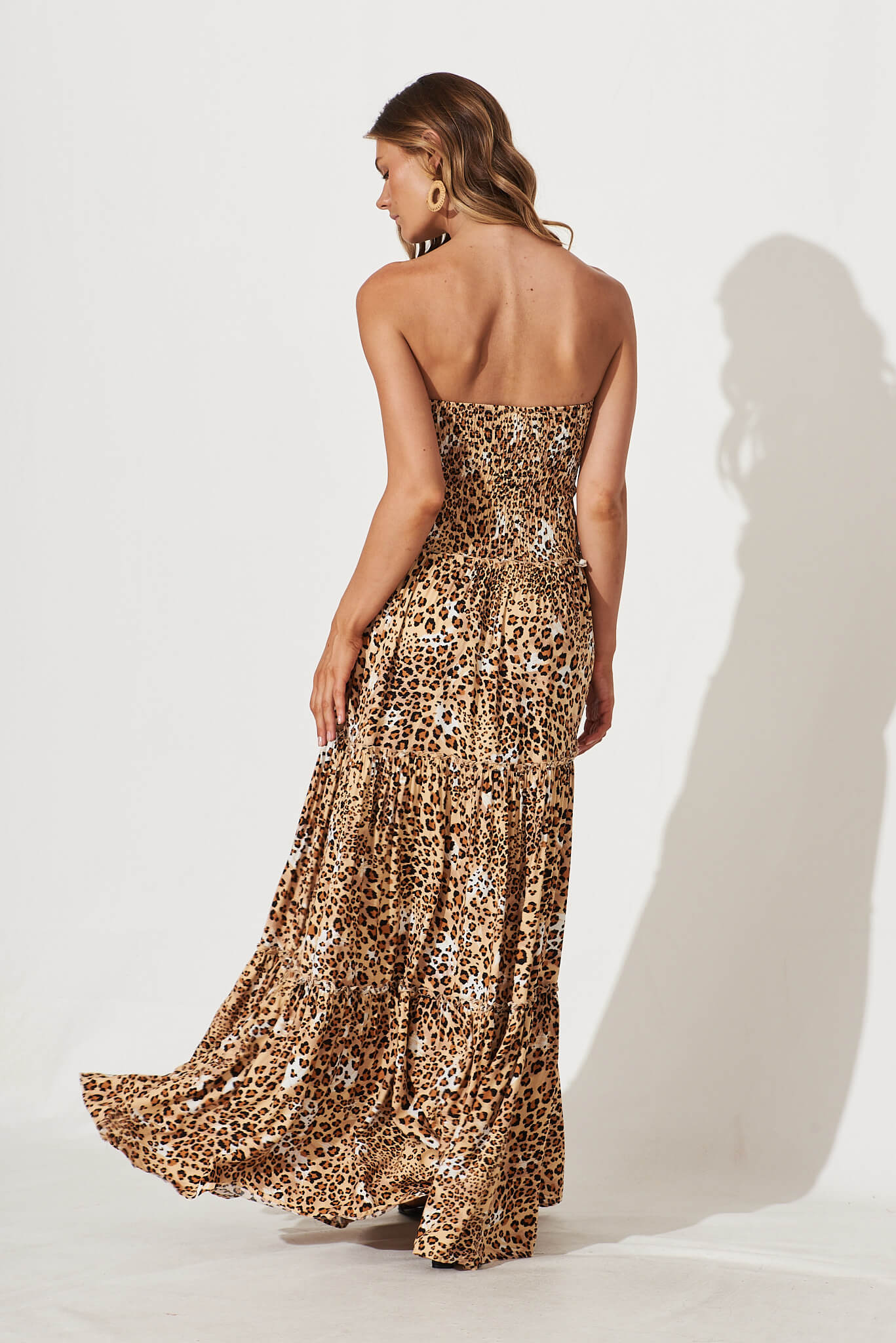 Leopard print best sale maxi dress australia