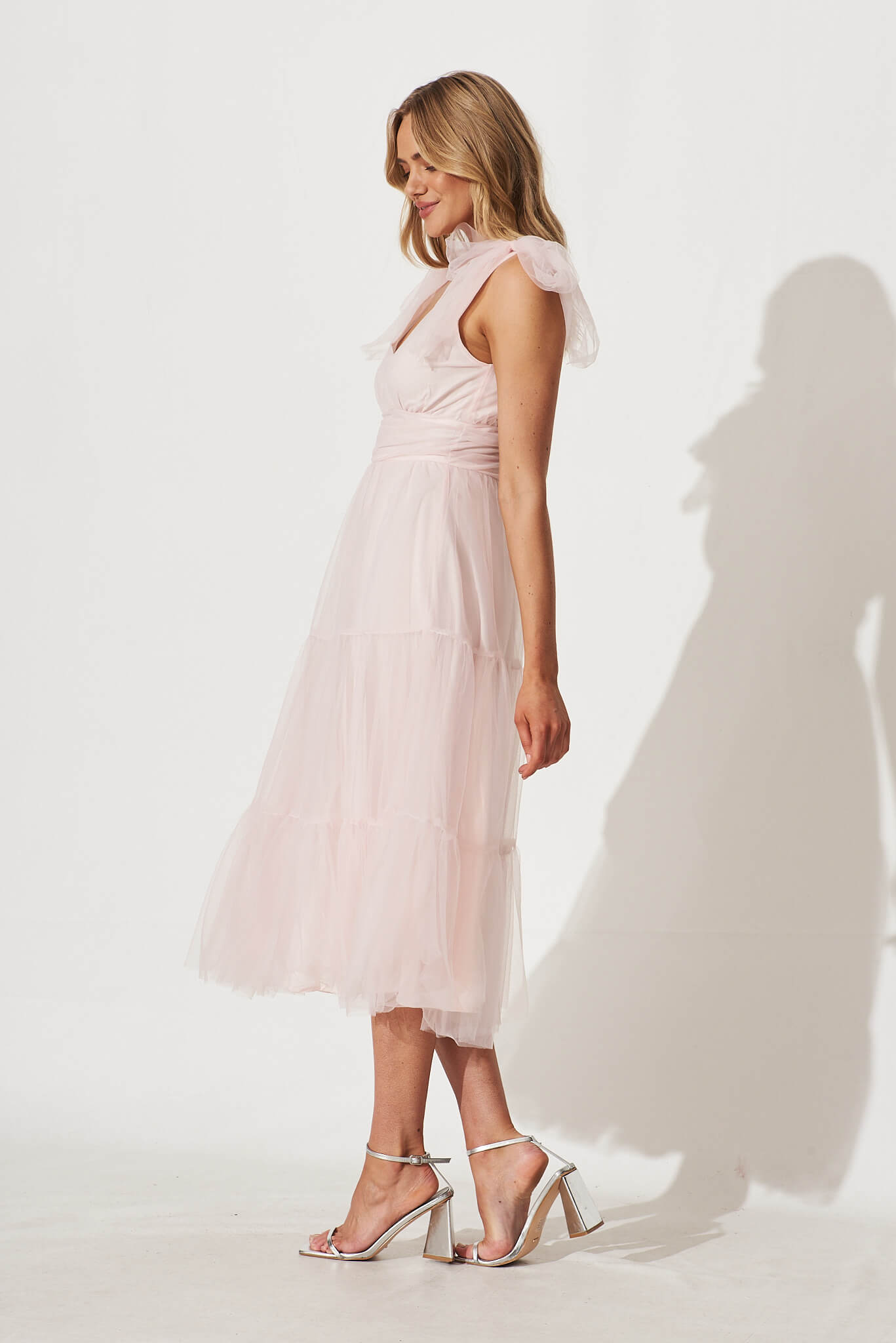 Needle & thread tulle top midi skirt - a-linien-rock