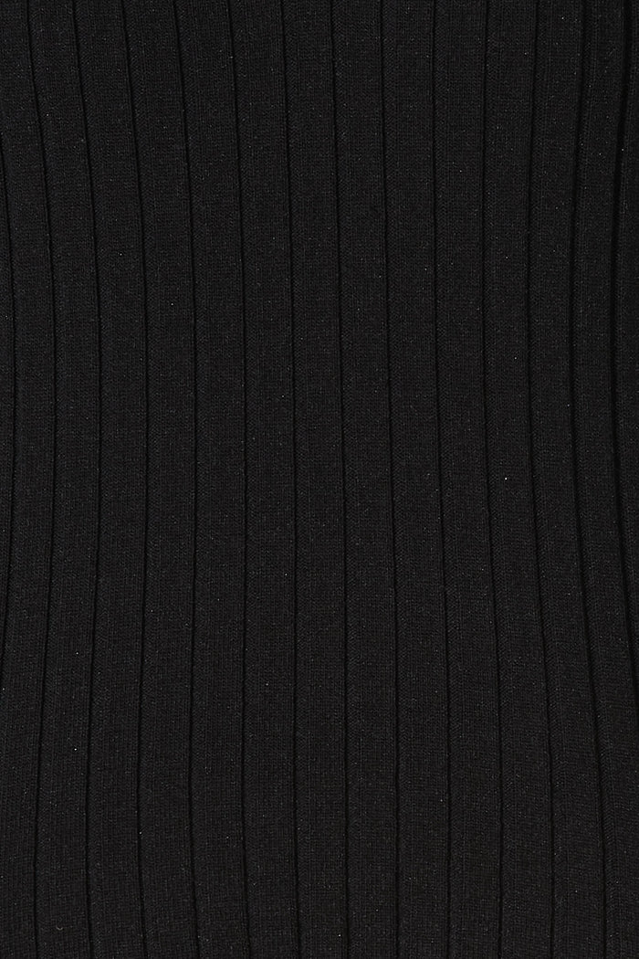 Lane Top In Black - fabric