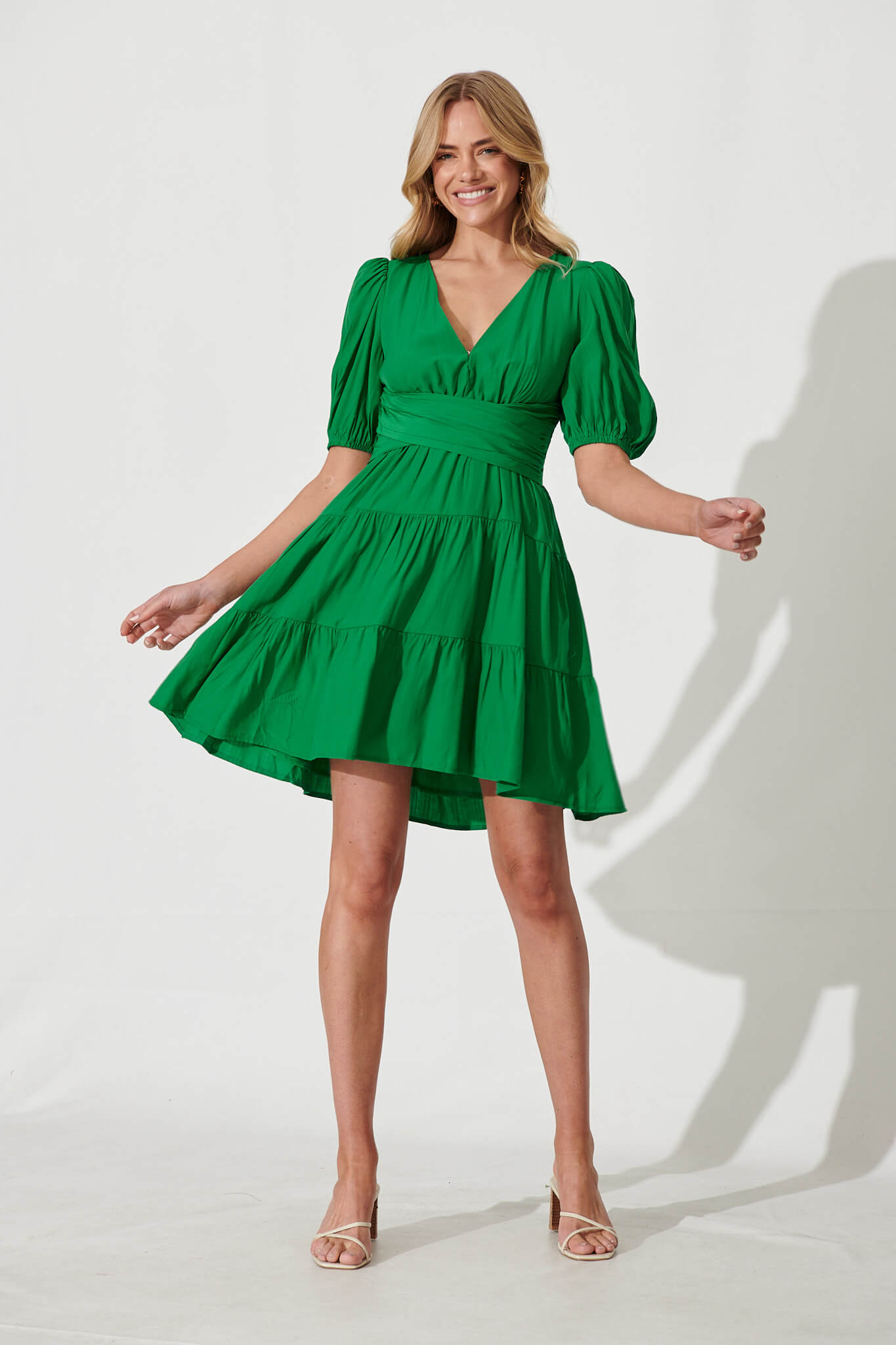 Lovely Dress In Green - full length