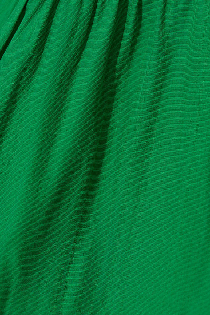 Lovely Dress In Green - fabric