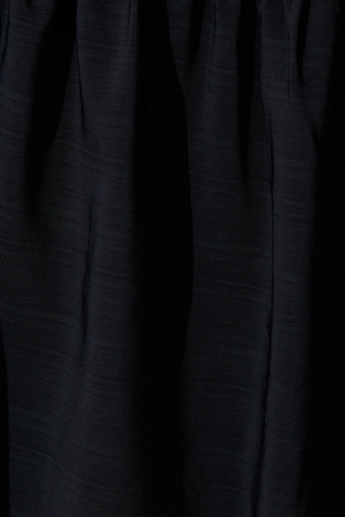 Truelove Maxi Dress In Black - fabric