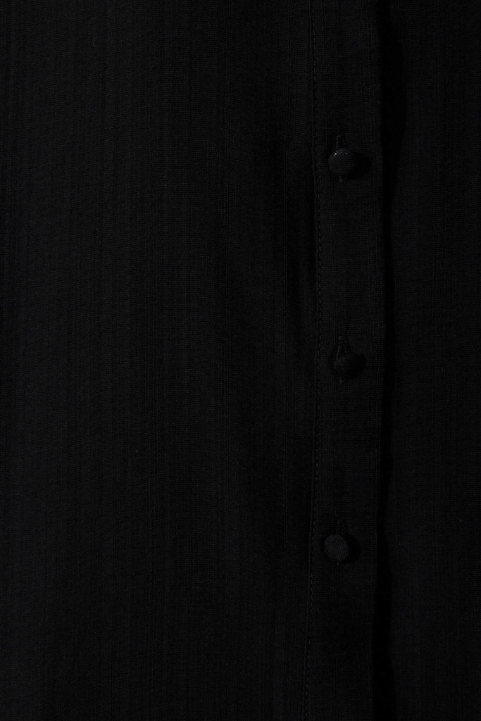 Mavis Shirt In Black - fabric