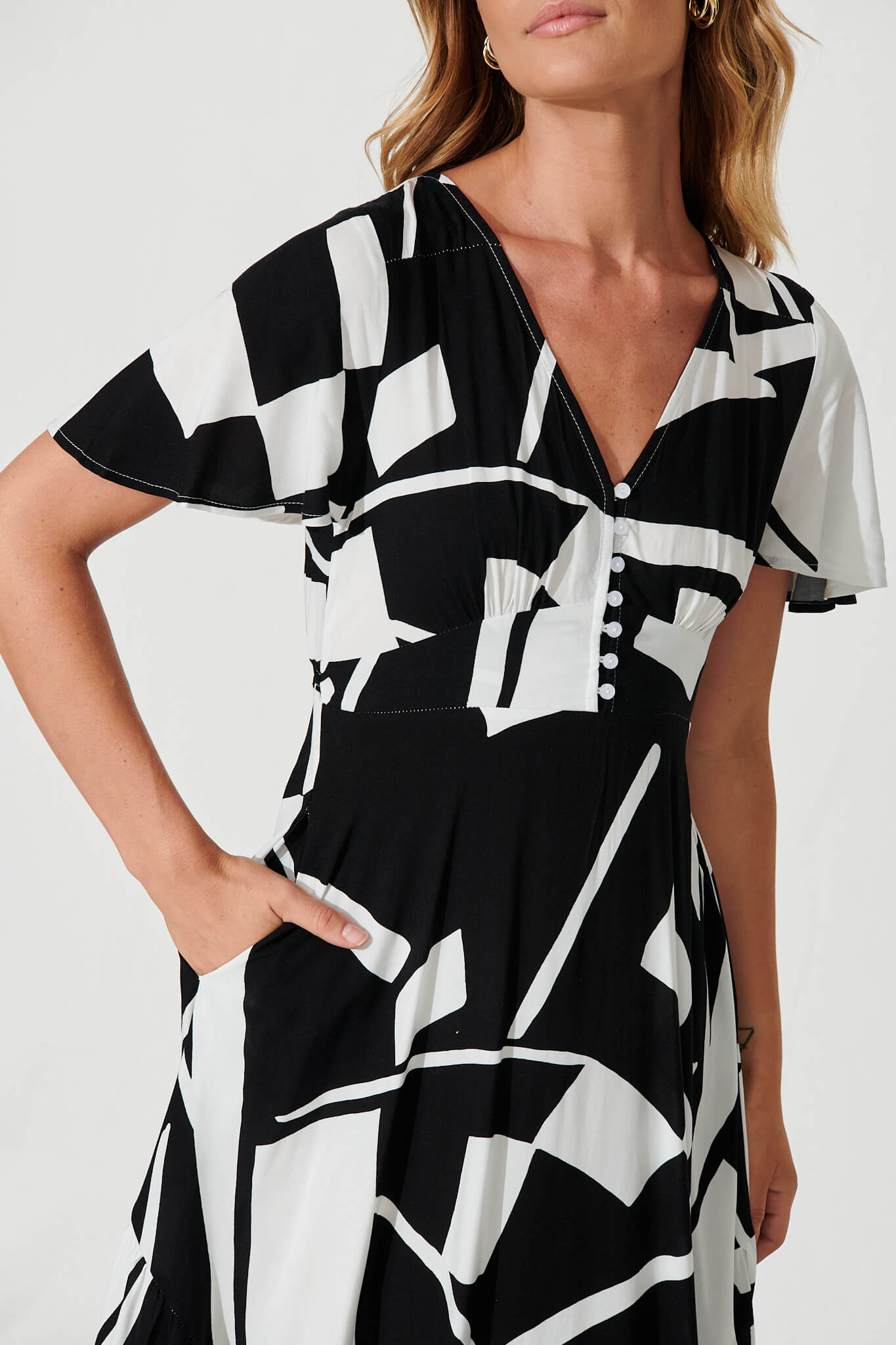 A black and white dress hotsell