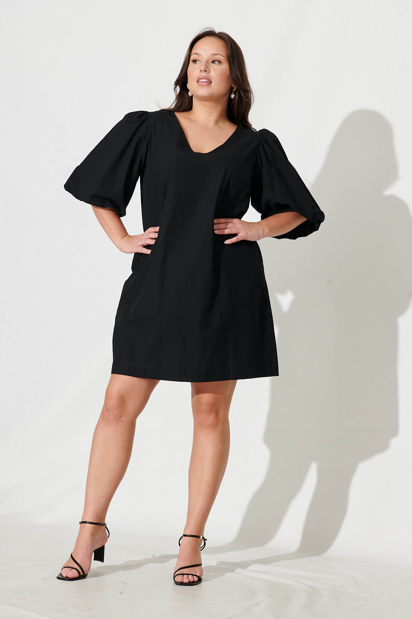 St frock black dress sales