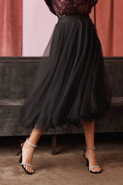 Wannabe Tulle Skirt In Black – St Frock