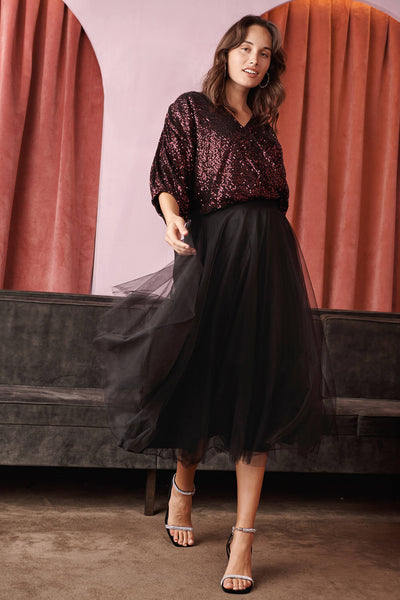 Wannabe Tulle Skirt In Black – St Frock