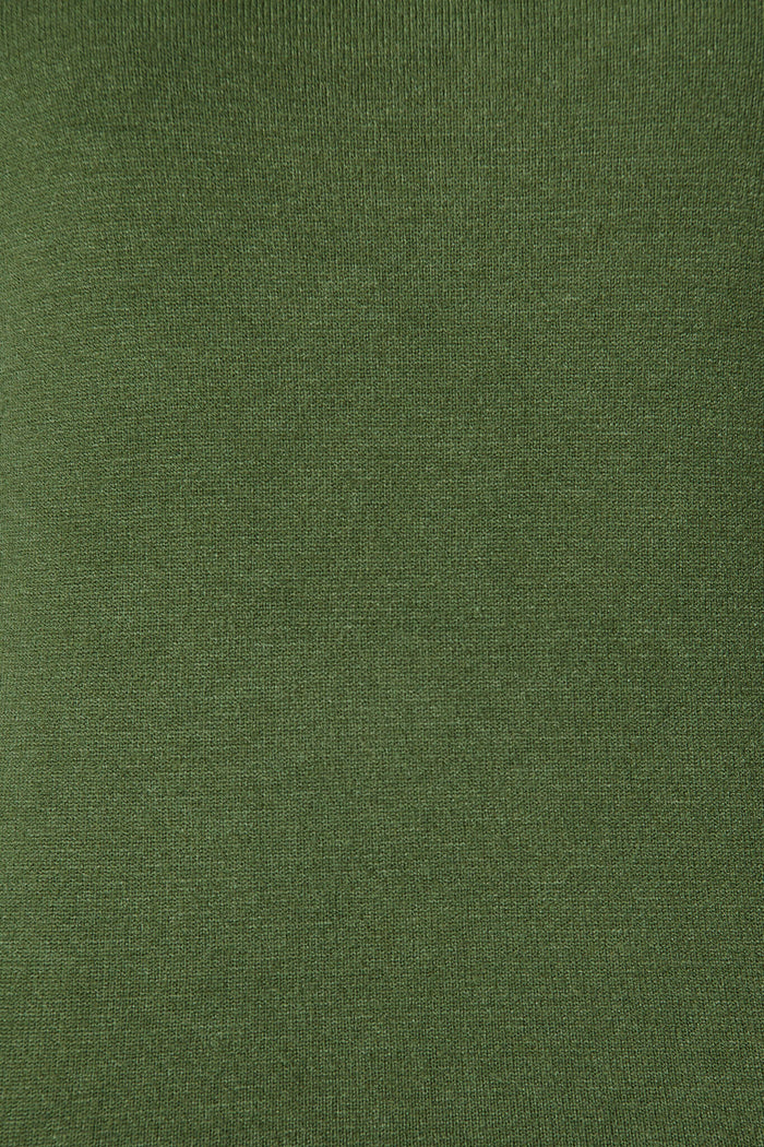 Hayley Knit Top In Green - fabric