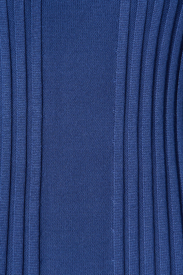 Tira Knit Top In Blue - fabric