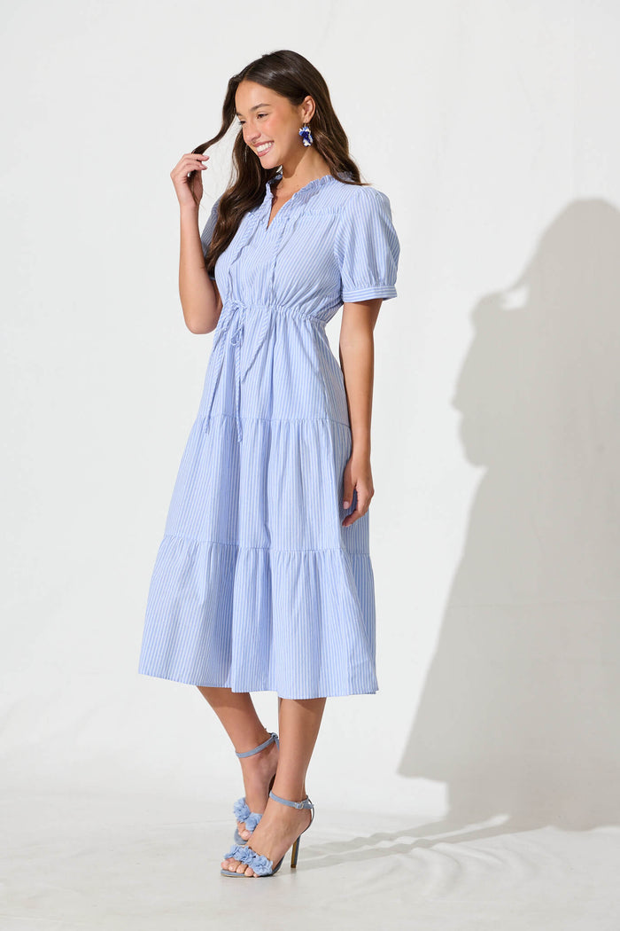 Blue Dress Belk Wrap Dress YASGINGA MIDI DRESS Blue YAS Norway Blue Dress Belk Wrap Dress YASGINGA MIDI DRESS Blue YAS Norway