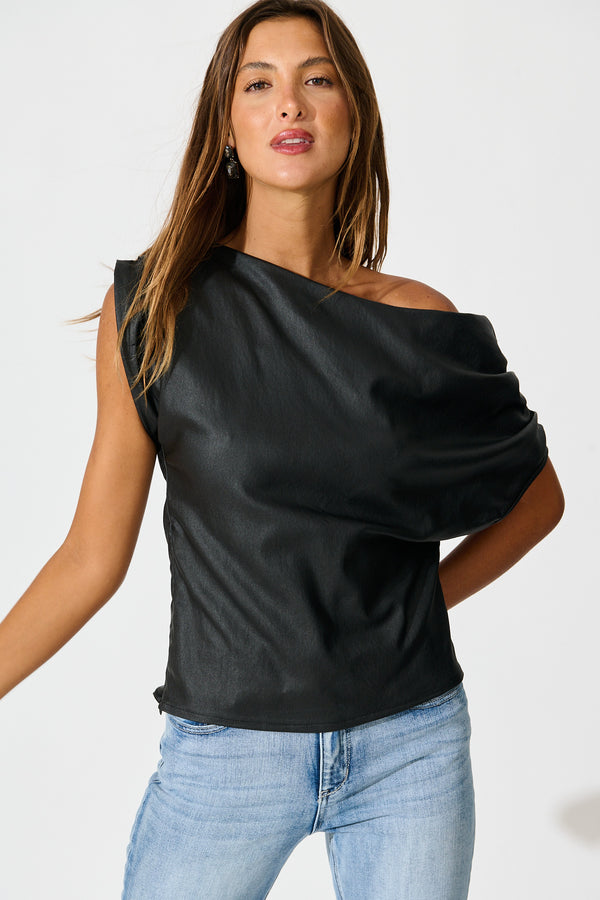 Come Over Top in Black – St Frock