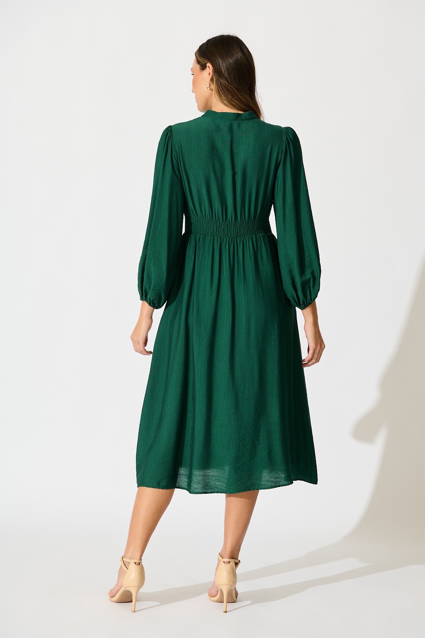 Casablanca Midi Dress in Green St Frock Casablanca Midi Dress in Green St Frock