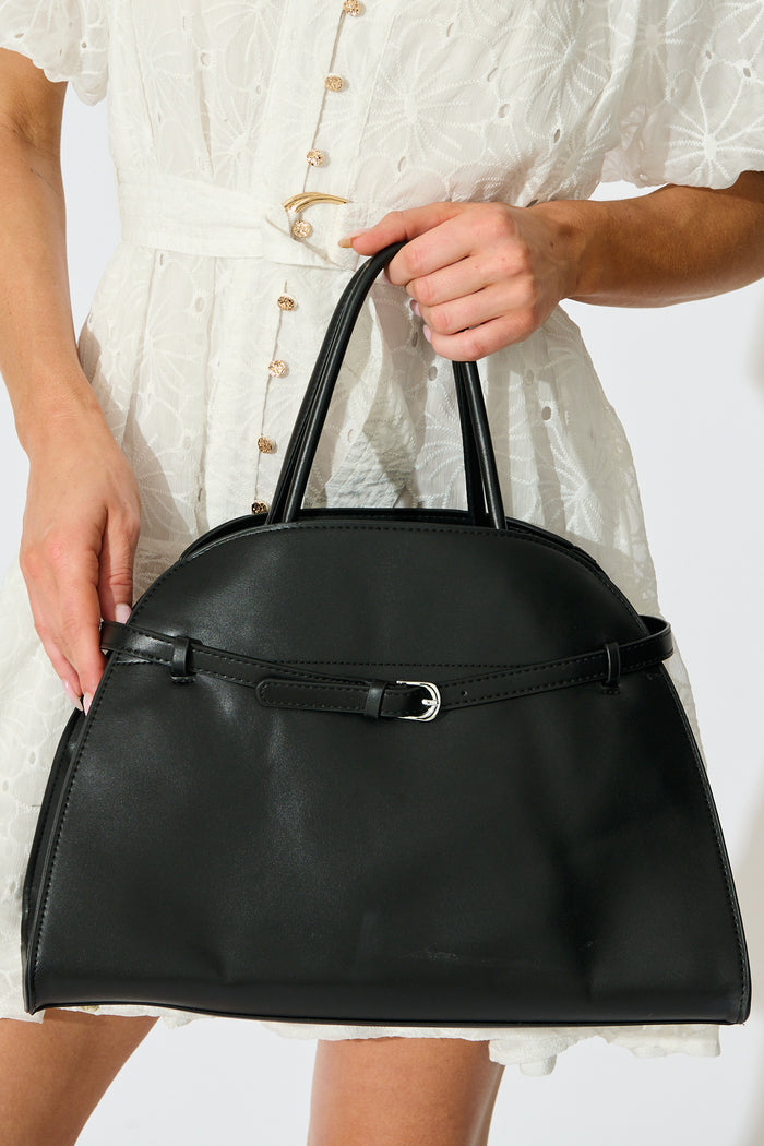 Dianne Bag in Black on model close up