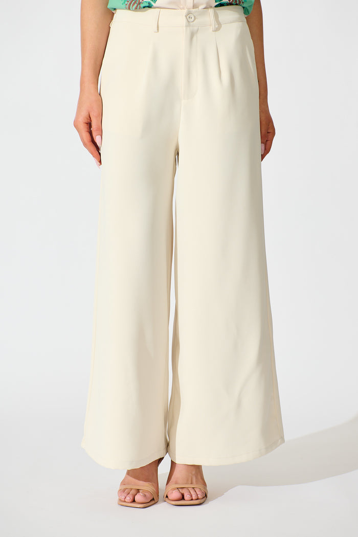 Rosalinda Pant in Cream front