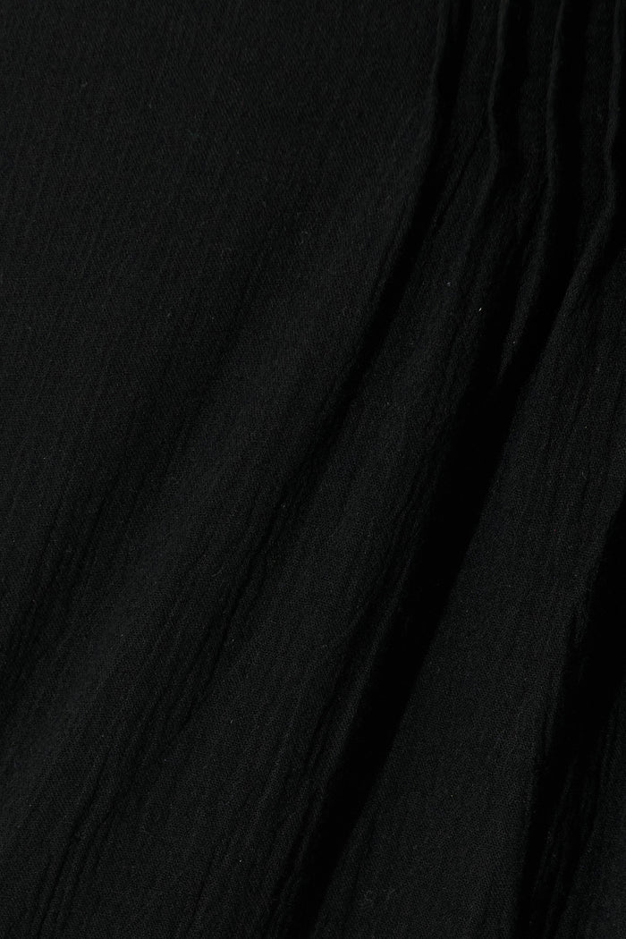 Susie Cami Top In Black Cotton fabric