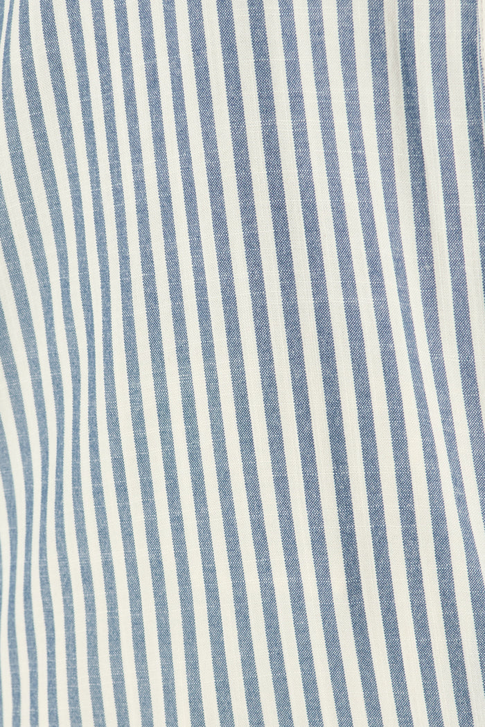 Avenly Shirt in Blue Stripe fabric