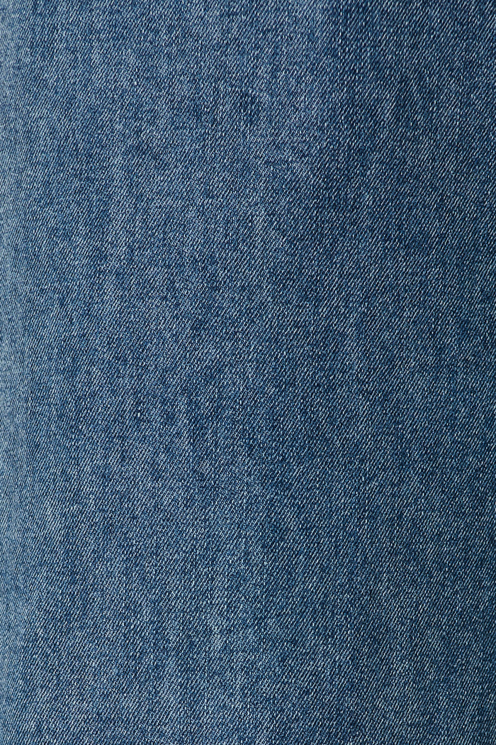 Leocadia High Rise Jean in Light Blue Denim fabric