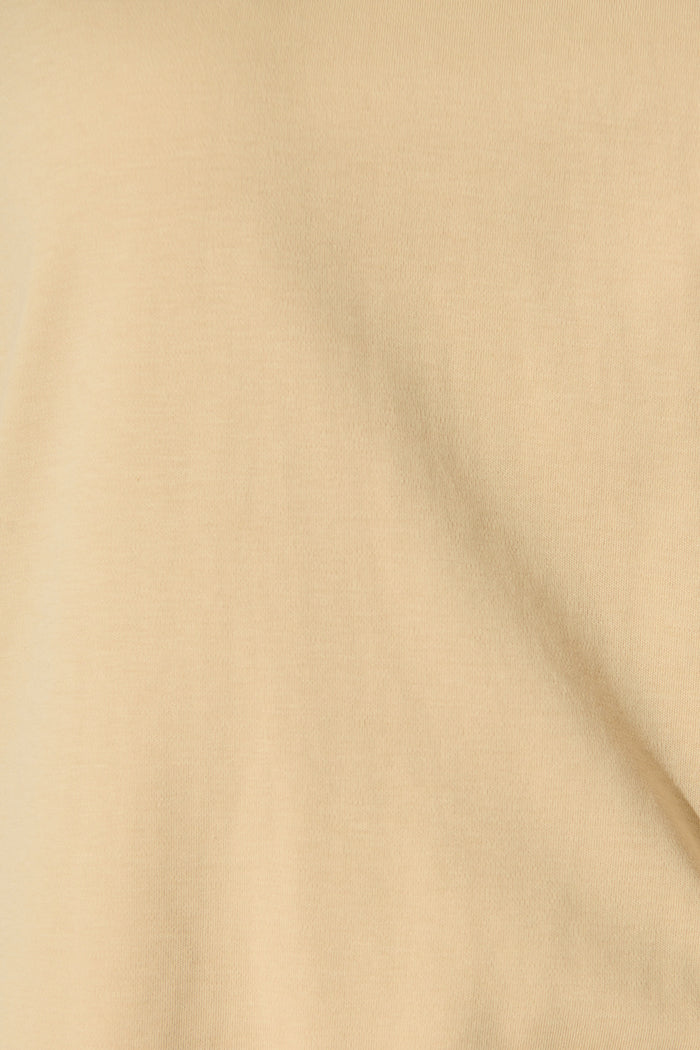 Dela T Shirt In Beige Cotton Blend fabric