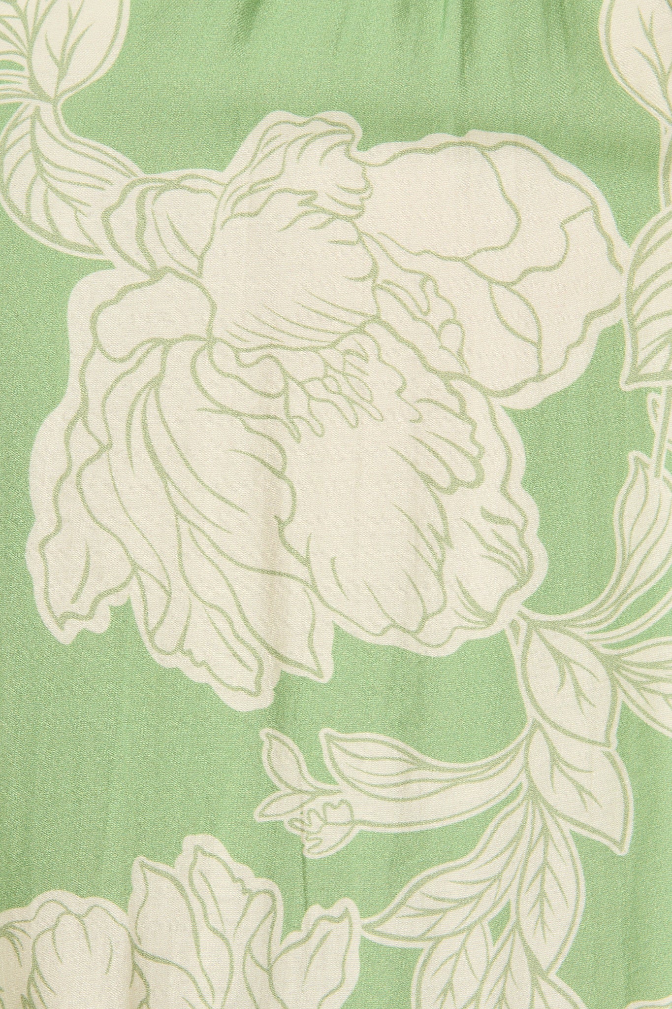 slim fit dress slacks Illiana Dress in Green Cream Floral