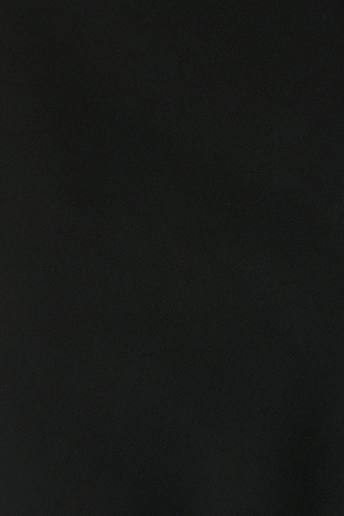 Lush Reverie Maxi Dress in Black fabric