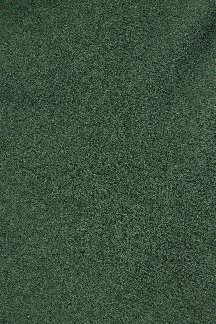 Ponte Off Shoulder Top in Emerald fabric