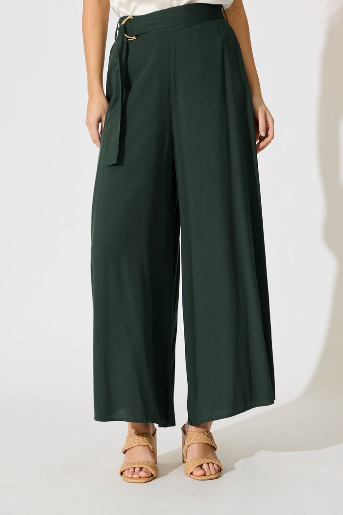 Jewel Mist Pant in Emerald front