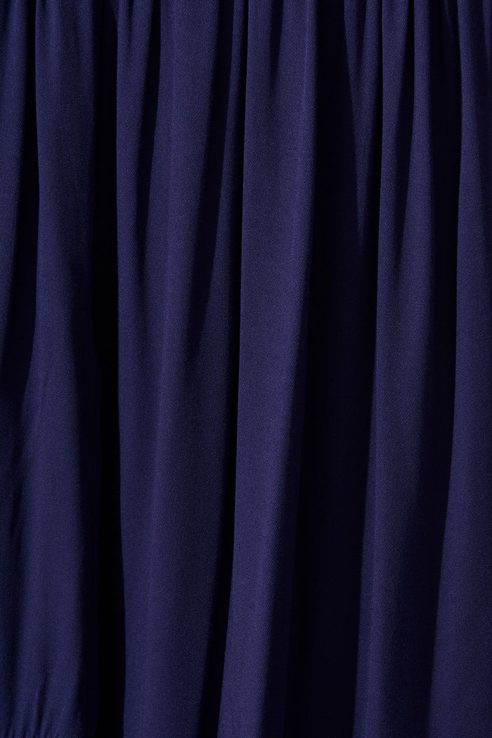 Carwen Maxi Dress in Navy fabric