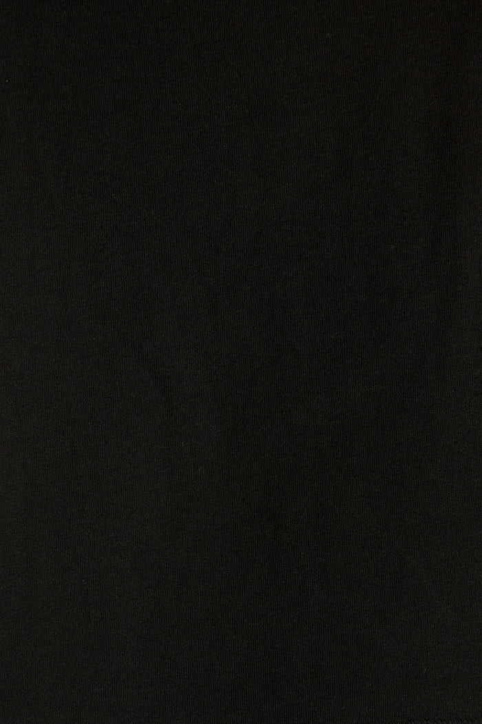 Aveda Off Shoulder T Shirt in Black fabric