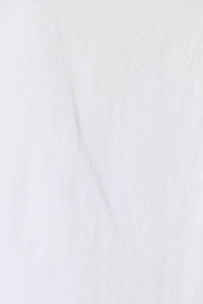 Aveda Off Shoulder T shirt in White fabric