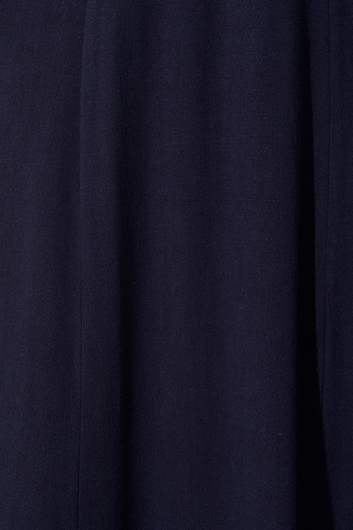 Jordie Midi Dress in Navy fabric