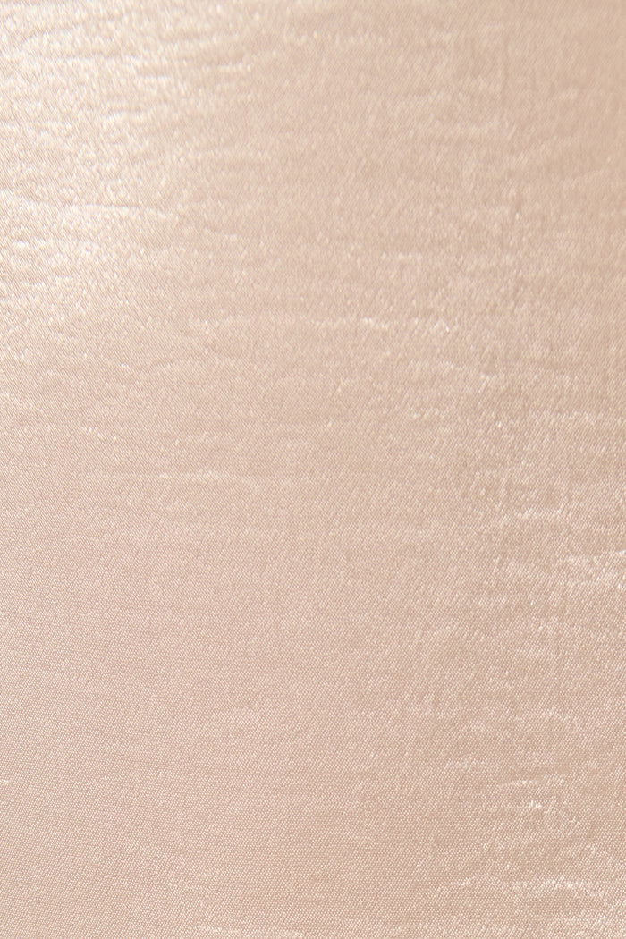 Satin Serenade Top in Champagne fabric