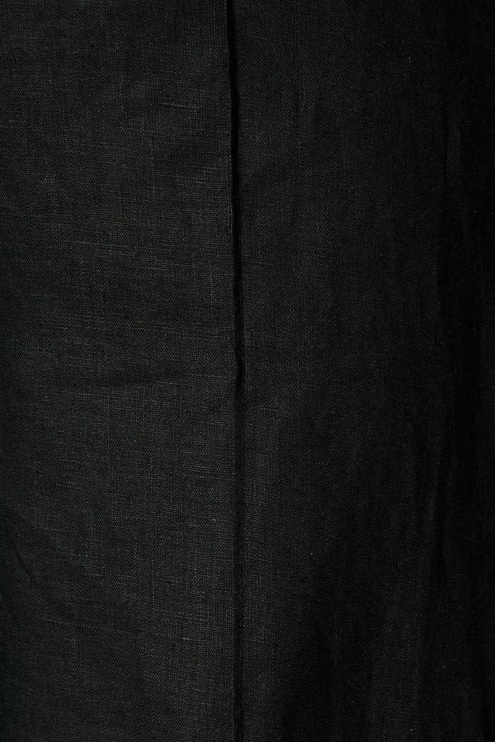 PRE ORDER Halara Pant in Black Linen fabric