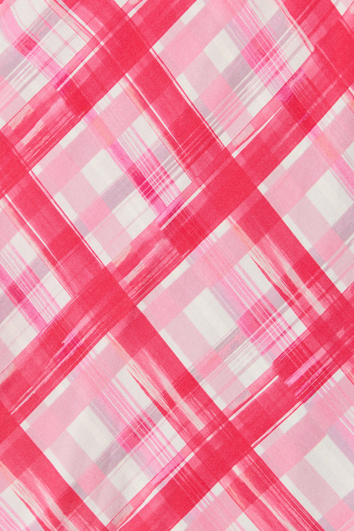Sheyna Dress in Pink Check fabric