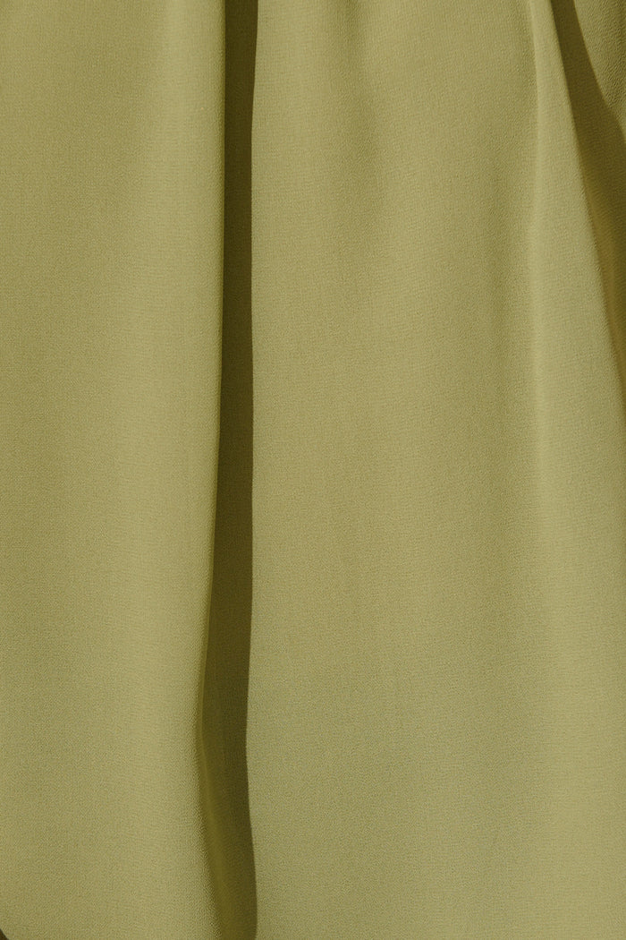 Fayra Top in Sage Chiffon fabric